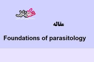 Foundations of Parasitology