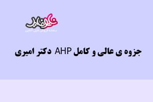 جزوه عالی و کامل AHP دکتر امیری